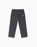 HAISH Contrast Stitch Wide Leg Jeans | Oversized Baggy Denim Trousers for women