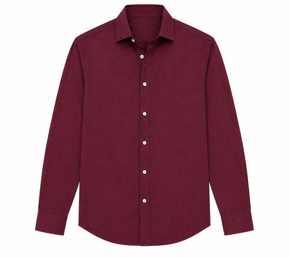 HAISH Classic Rich Maroon Shirt