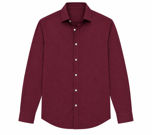HAISH Classic Rich Maroon Shirt