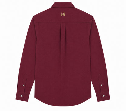 HAISH Classic Rich Maroon Shirt