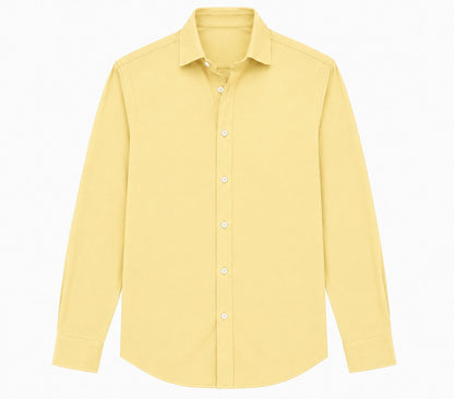 HAISH Classic Yellow Textured Shirt