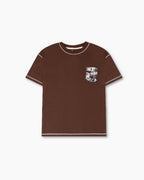 CONTRAST STITCH  T-SHIRT