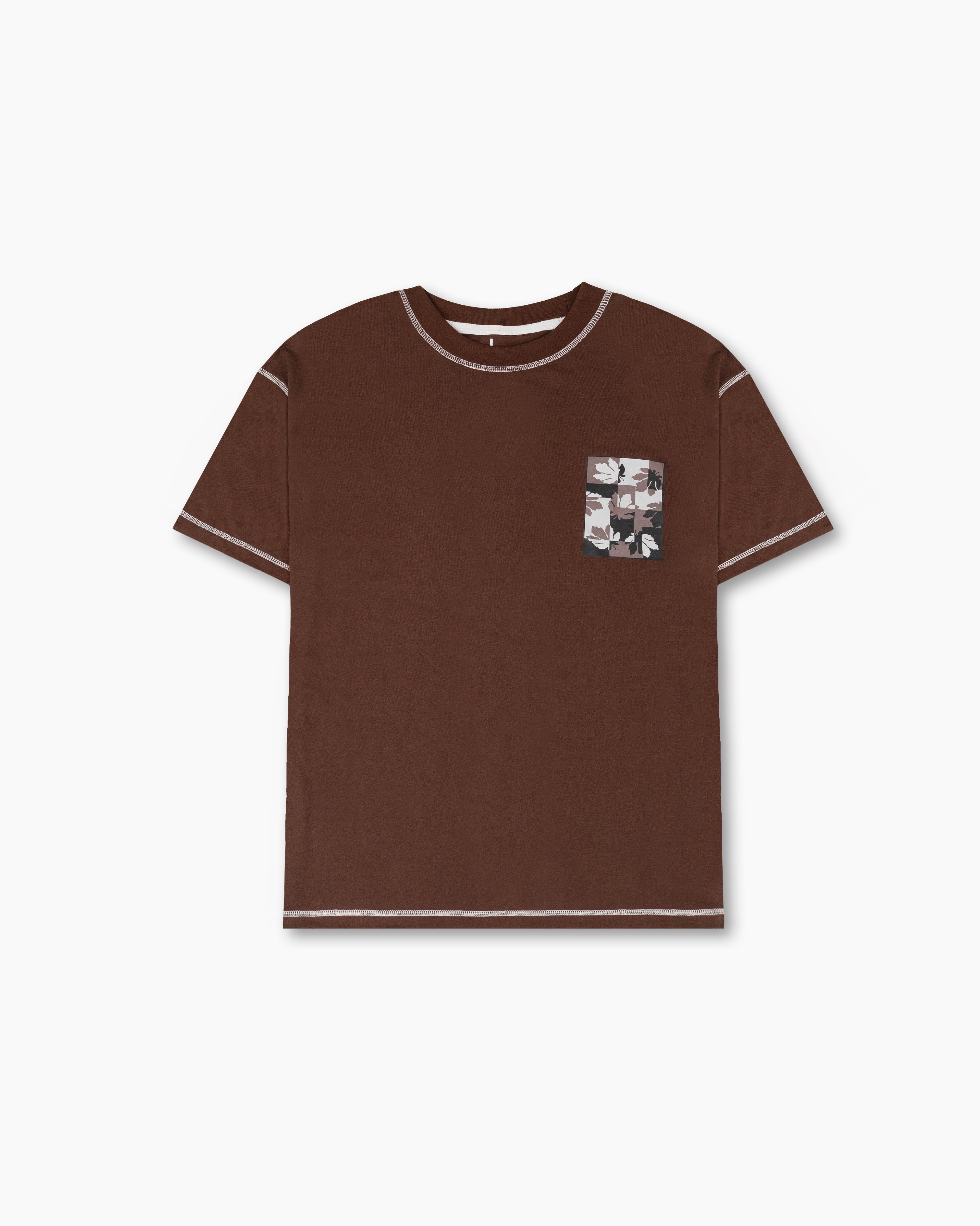 CONTRAST STITCH  T-SHIRT