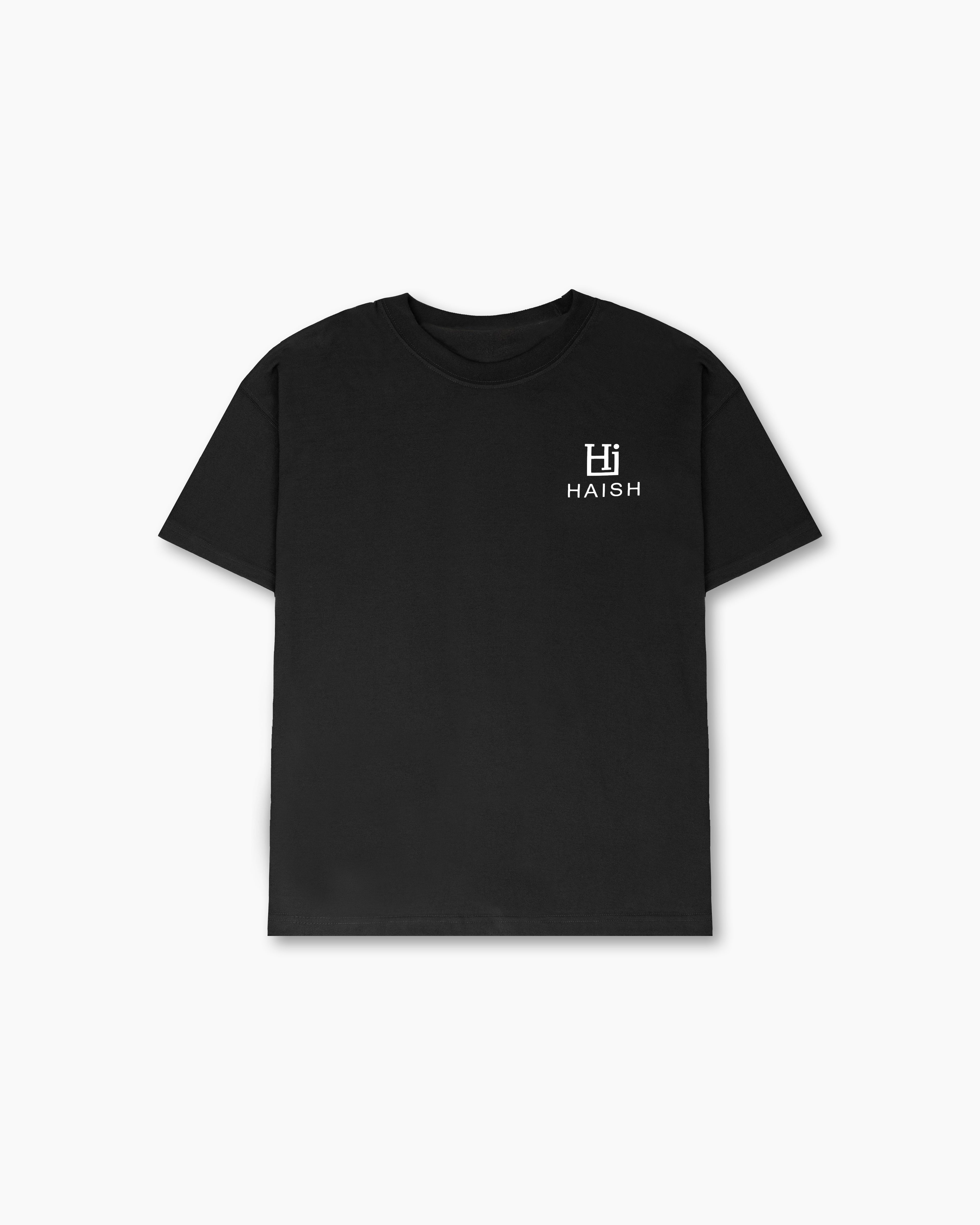 Minimalist Logo Black T-Shirt