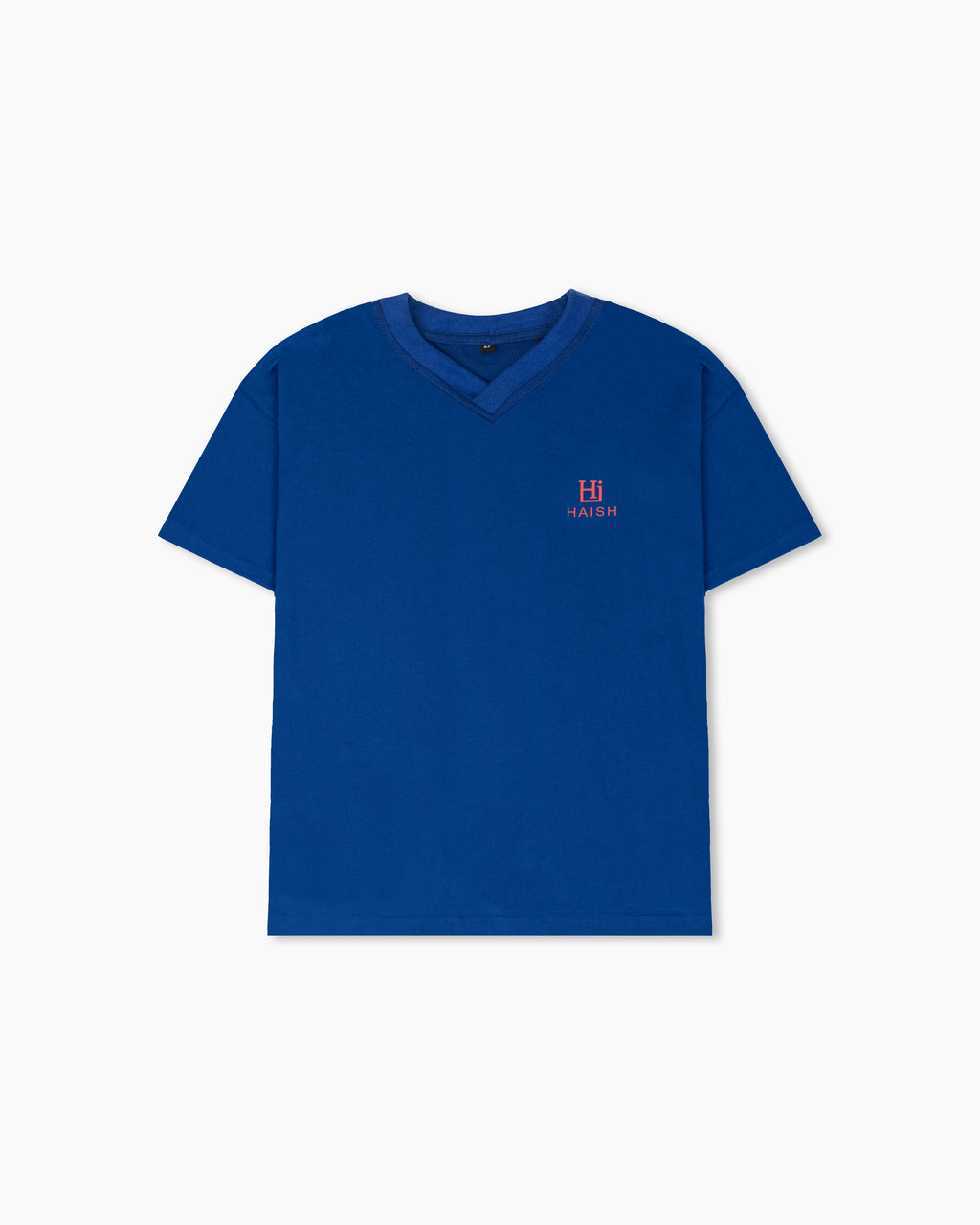 Casual Blue Streetwear T-Shirt with Samurai Graphic & Motivational Quote